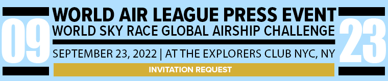 World Air League Press Event Invitation