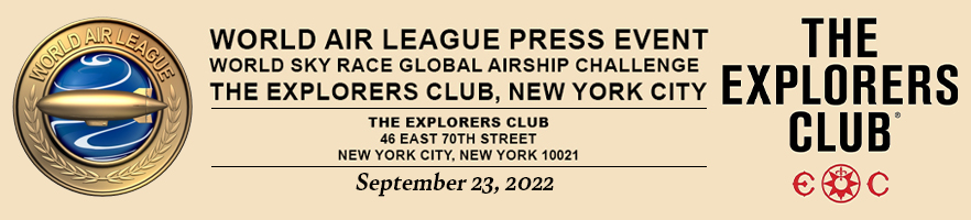 World Air League Global Airship Challenge Press Event